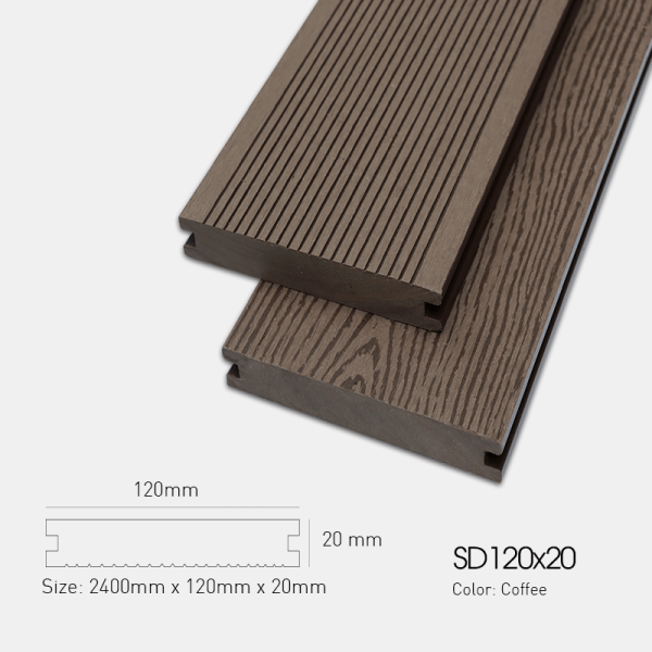 Sàn gỗ Awood SD120x20 -Coffee