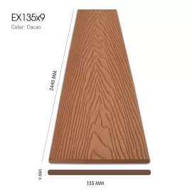 Gỗ Nhựa 3D EXWood EX135-Cacao