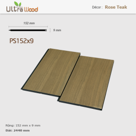 UltraWood PS152x9 Rose Teak