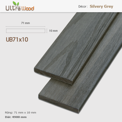 UltraWood UB71x10 Silvery Grey