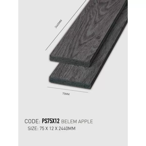 UltraWood PS75x12 Belem Apple