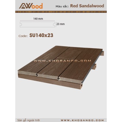 Sàn gỗ AWood SU140x23 Sandalwood