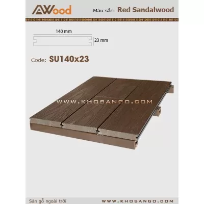 Sàn gỗ AWood SU140x23 Sandalwood