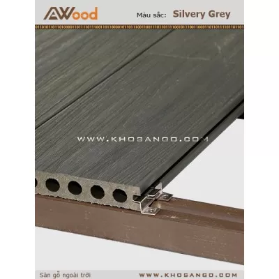 Sàn gỗ AWood AU140x23 Teak G