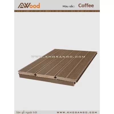 Sàn gỗ AWood SD150x23 Coffee