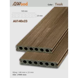 Sàn gỗ AWood AU140x23 Teak B