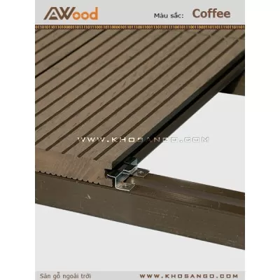 Sàn gỗ AWood SD150x23 Coffee