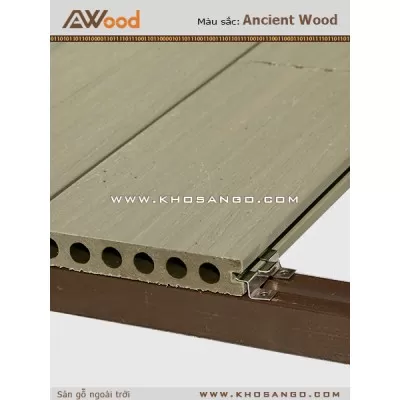 Sàn gỗ AWood AU140x23 Teak M