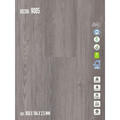 Sàn nhựa Galaxy Vân Gỗ 9005
