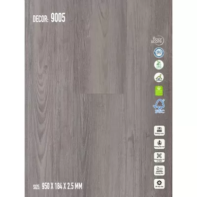 Sàn nhựa Galaxy Vân Gỗ 9005