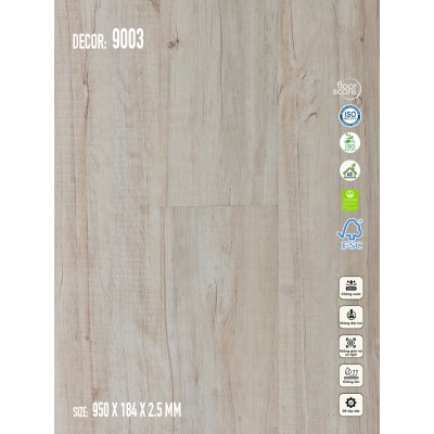 Sàn nhựa Galaxy Vân Gỗ 9003