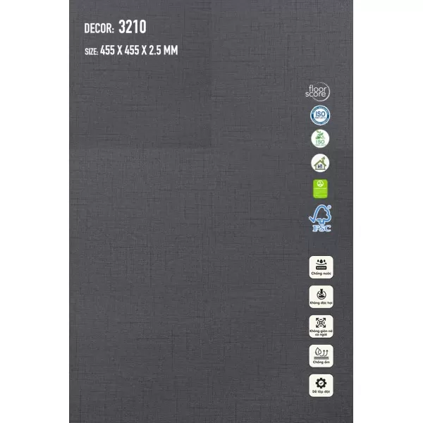Sàn Nhựa Galaxy Vân Thảm 3210