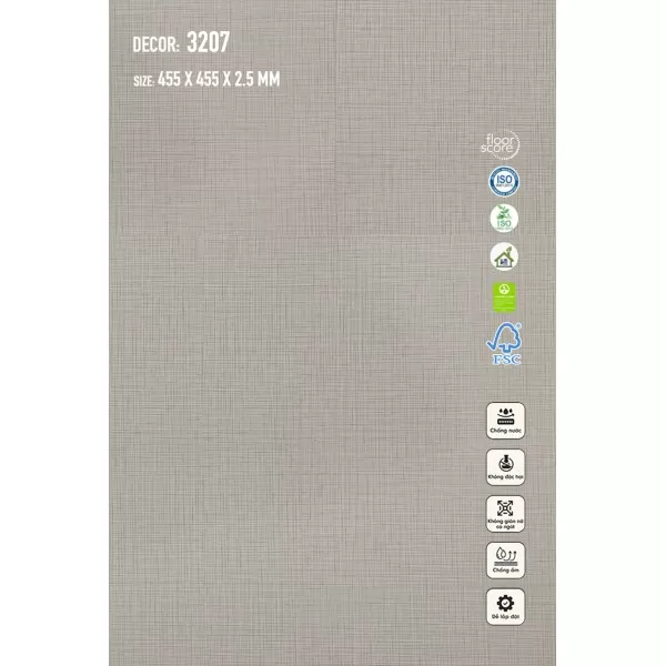 Sàn Nhựa Galaxy Vân Thảm 3207