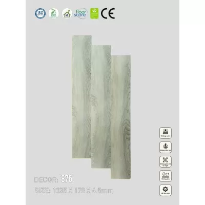 Sàn nhựa Vina Spc 4.5mm 876
