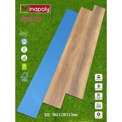 619 Sàn nhựa Vina Spc 5.5mm