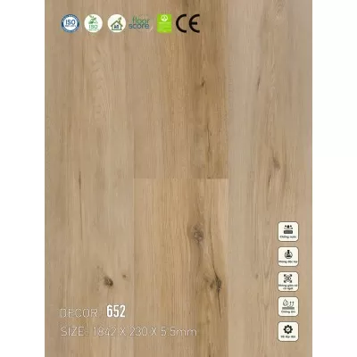 652 Sàn nhựa Vina Spc 5.5mm