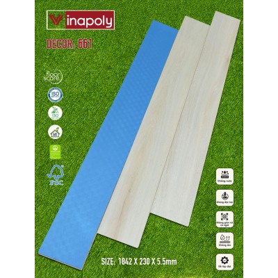 661 Sàn nhựa Vina Spc 5.5mm