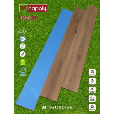 632 Sàn nhựa Vina Spc 5.5mm