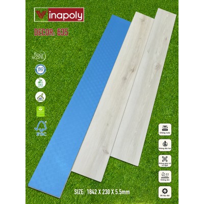 635 Sàn nhựa Vina Spc 5.5mm