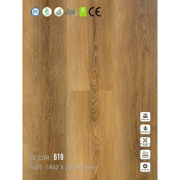 619 Sàn nhựa Vina Spc 5.5mm